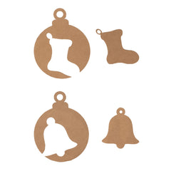 ESFERAS DE NAVIDAD 12 pzs.